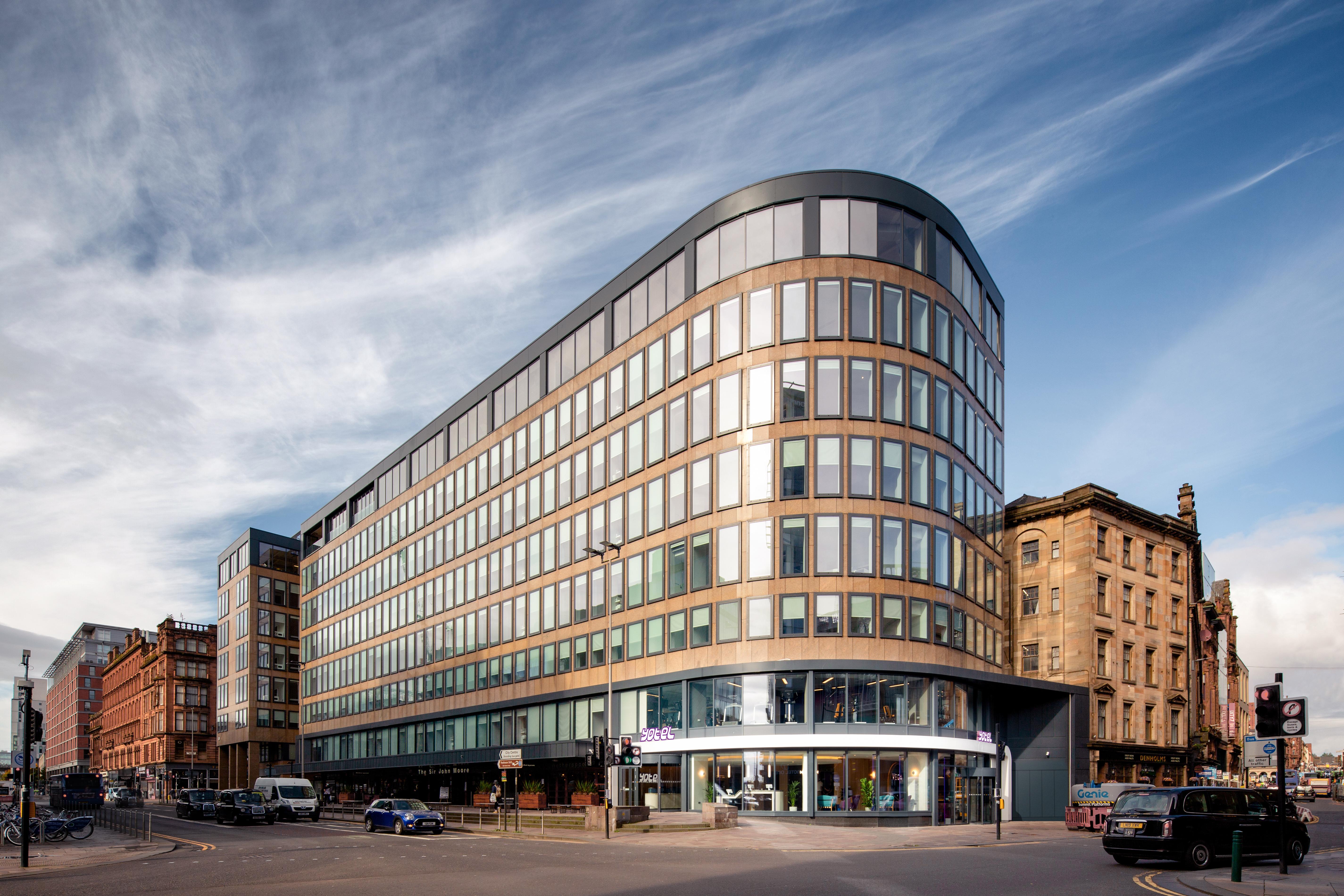 Yotel Glasgow Esterno foto The building in 2017